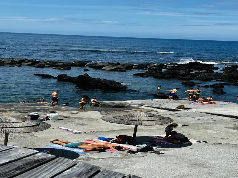 The concrete beach