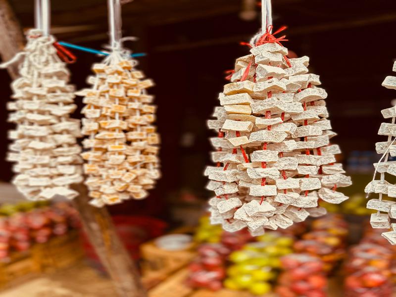 Dried yak cheese