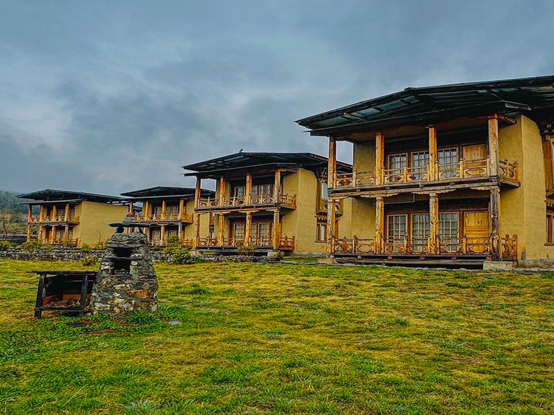 Our hotel in Phobjikha Valley