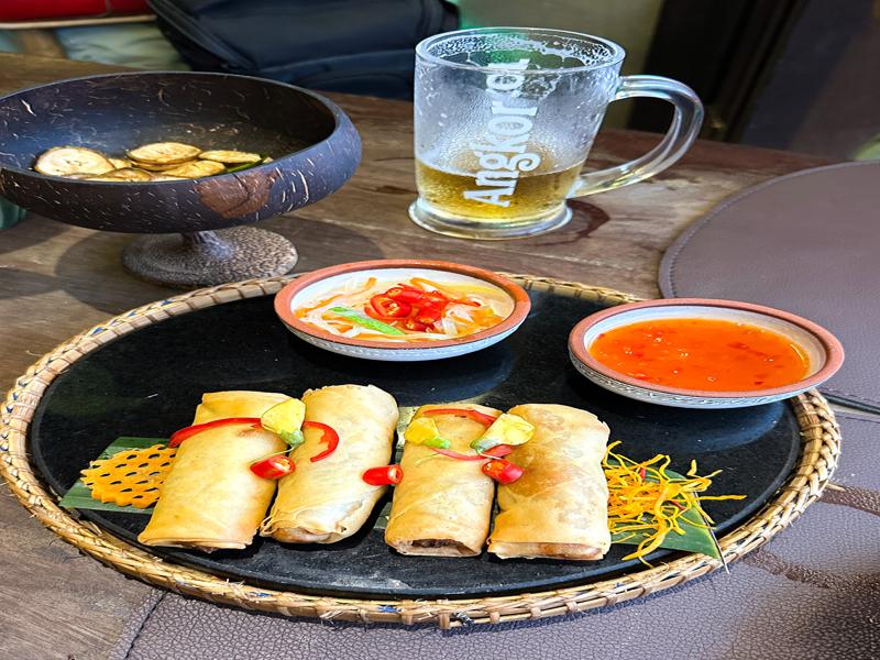 Maybe some spring rolls instead