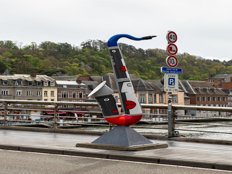 We discovered it is the home of Adolph Sax