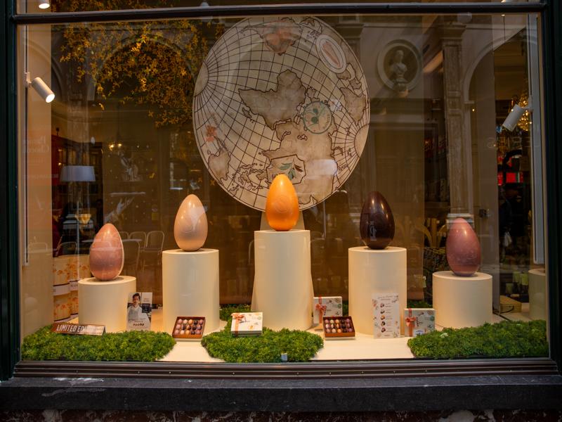 Large chocolate Easter eggs!