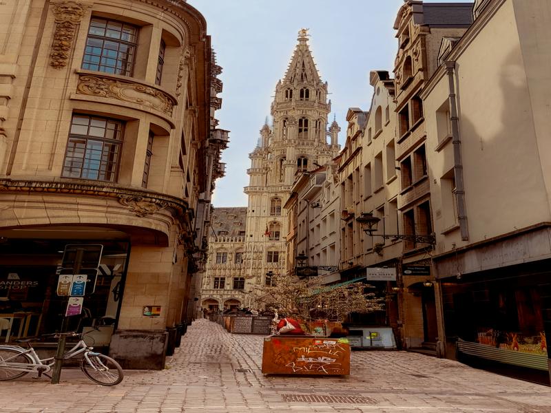 Side streets of Brussels