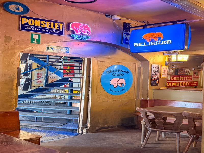 Inside the cafe