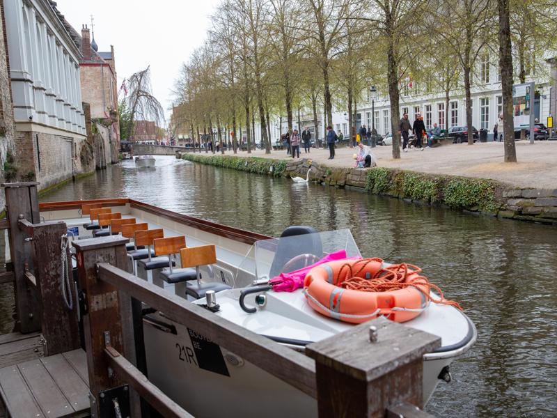 Our canal tour boat