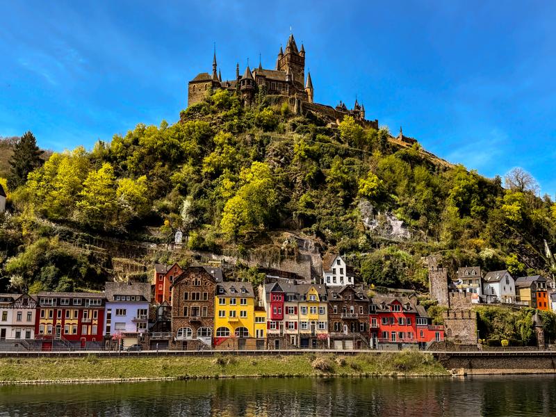 Cochem castle and town