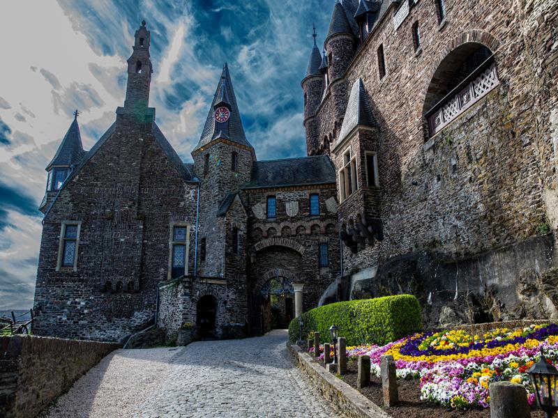 Next morning we toured the castle
