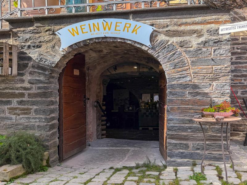 Wine tasting stop