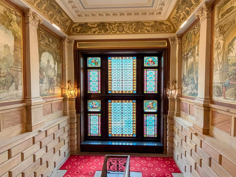 Inside the hotel