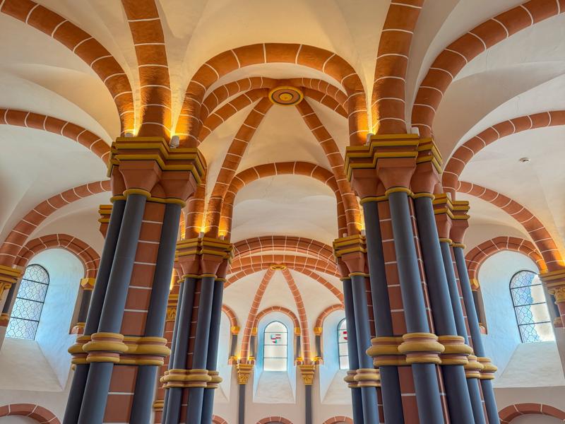 Inside the castle chapel