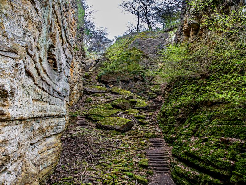 More stairs