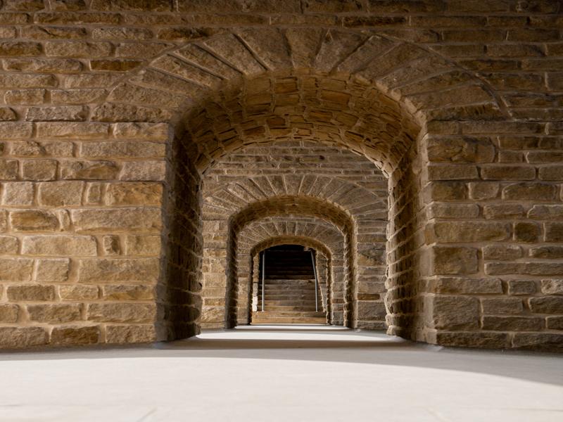 Inside the Bock Casements