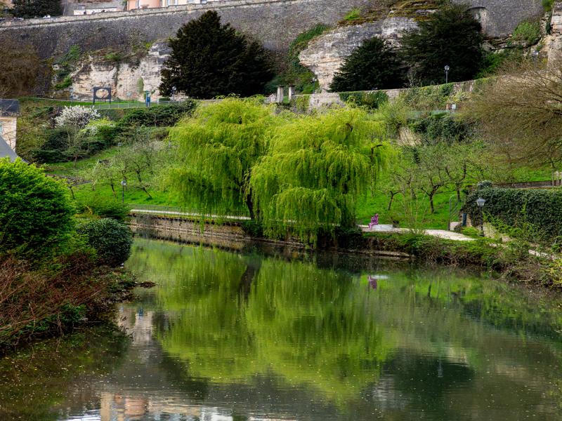 River at the Grund district
