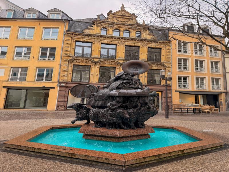 Cool statue in old city