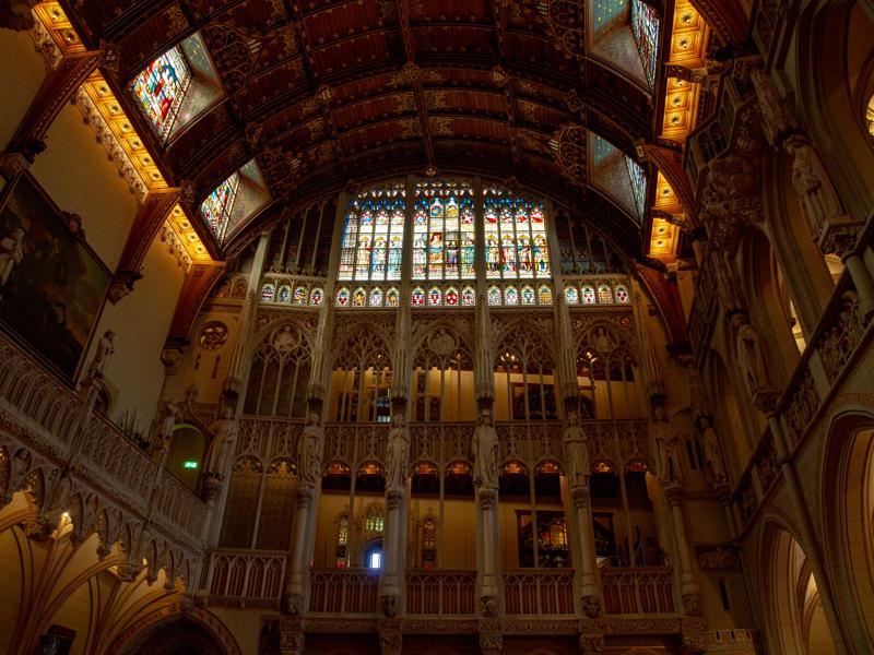The large great room was very impressive