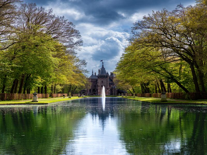 Castle de Haar from the gardens