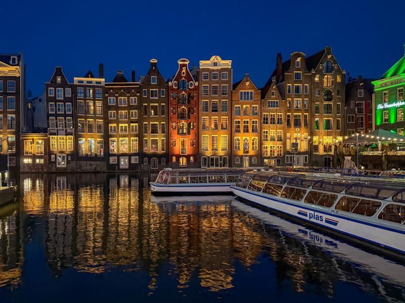 Walking around Amsterdam
