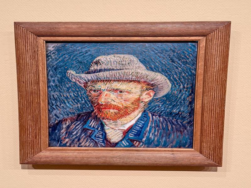 We visited the Van Gogh museum