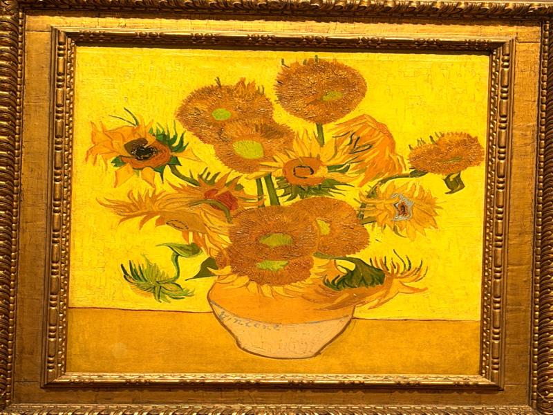 Sunflower painting