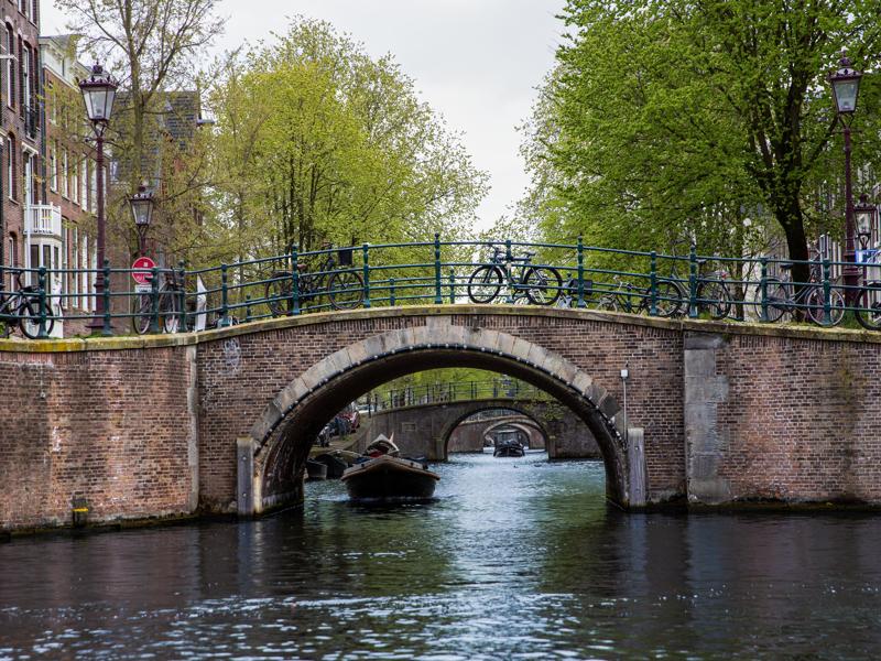 Bridges lined up