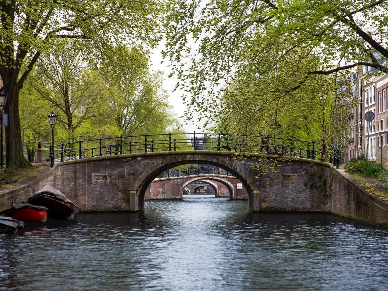 Bridges lined up