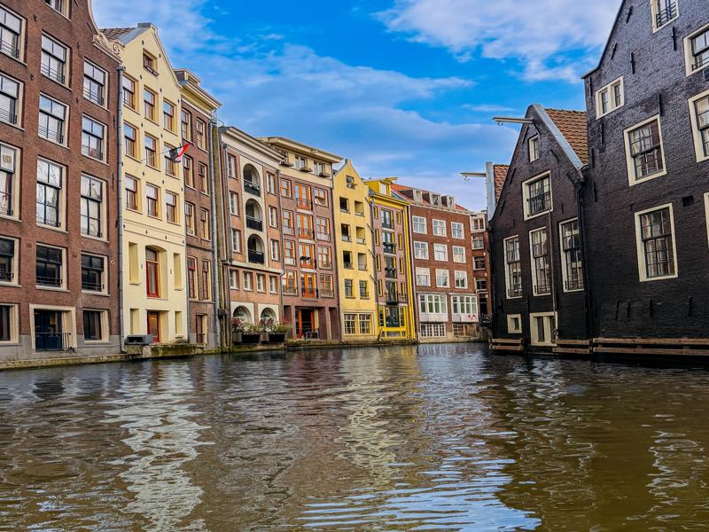 A narrow canal