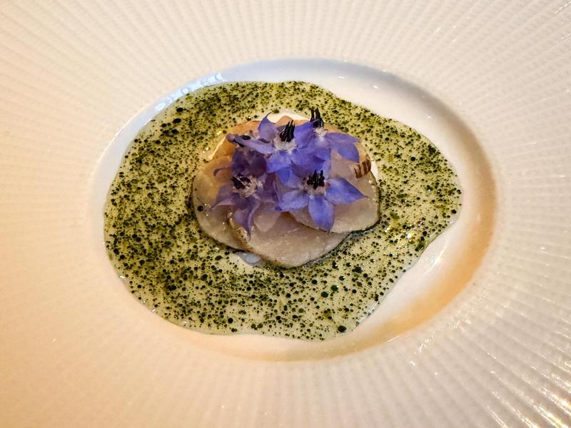 One of our dinner courses