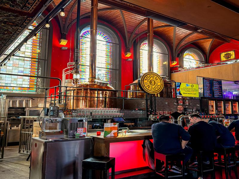 Jopen Brewery in an old church