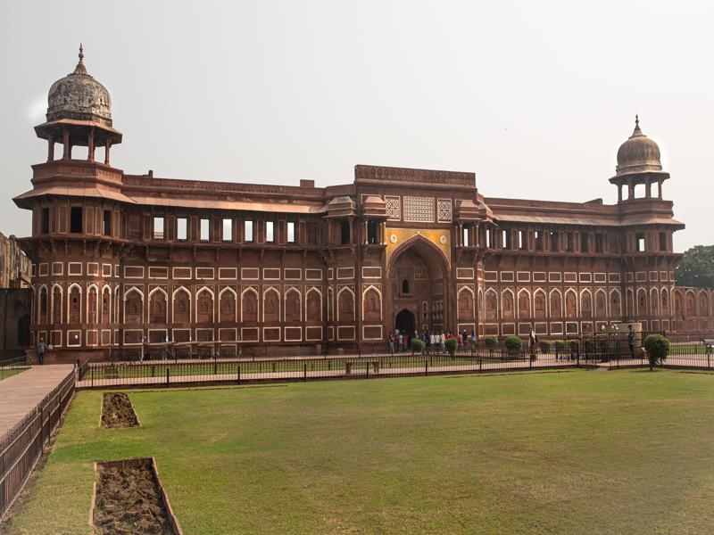 Inside the Agra Fort