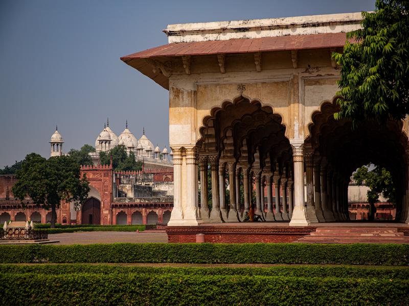 Beautiful arches of the fort