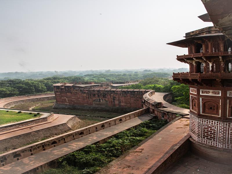 View from the fort