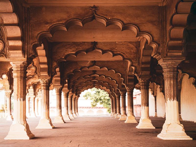 Arches of the fort