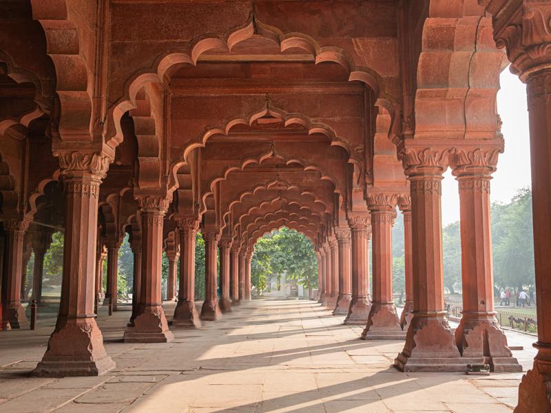 Red Fort Arches