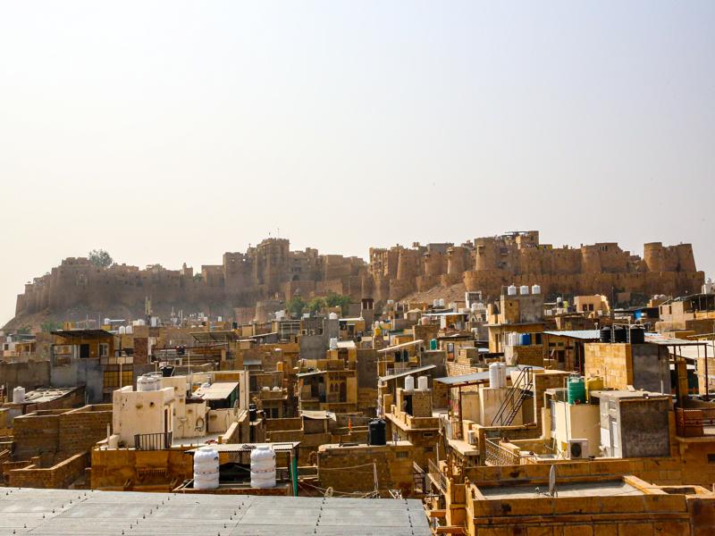 View of the Fort from Haveli rooftop