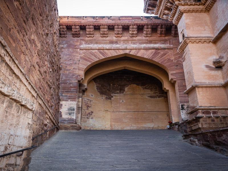 Inner fort entrance