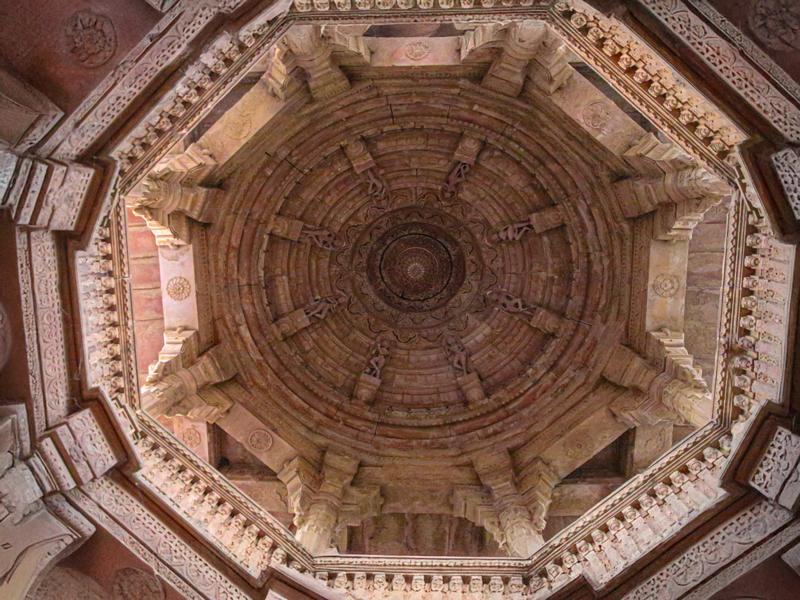 Temple ceiling