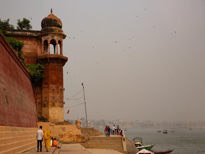 Walking up the ghats one by one