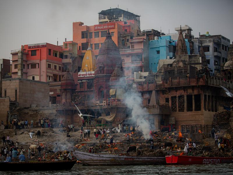 Ghat where they do cremation