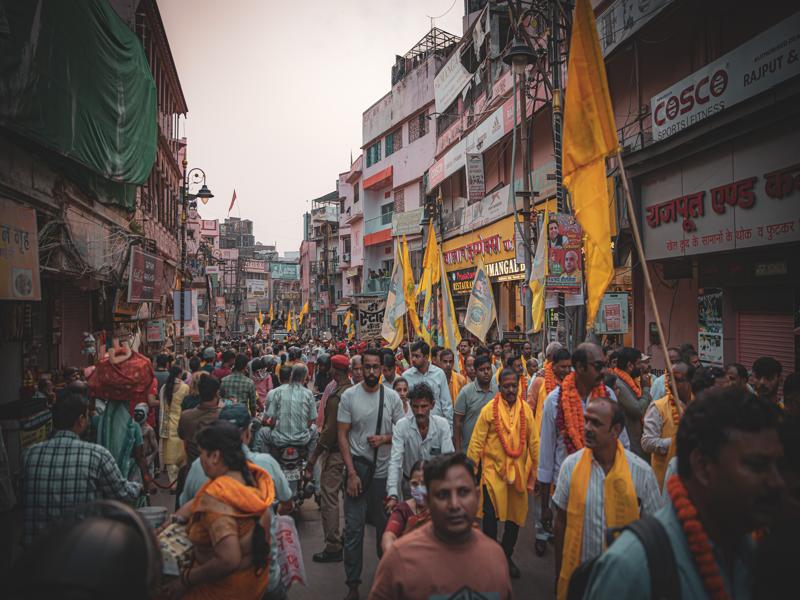 Unexpected Indian parade