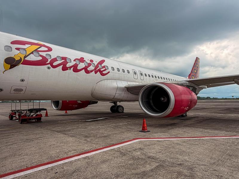 To get to Banggai we flew to Luwuk on Batik Air