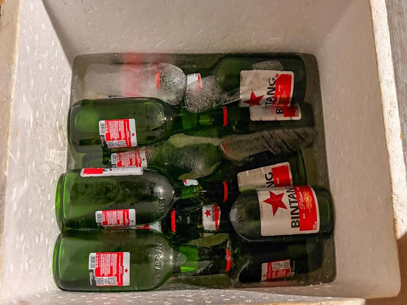 Beer we had brought in