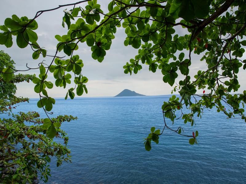 Looking out over the Manado waterfront