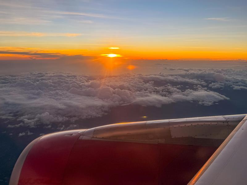 On our way from Manado to Makassar