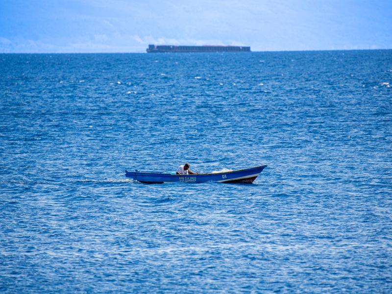 Man fishing