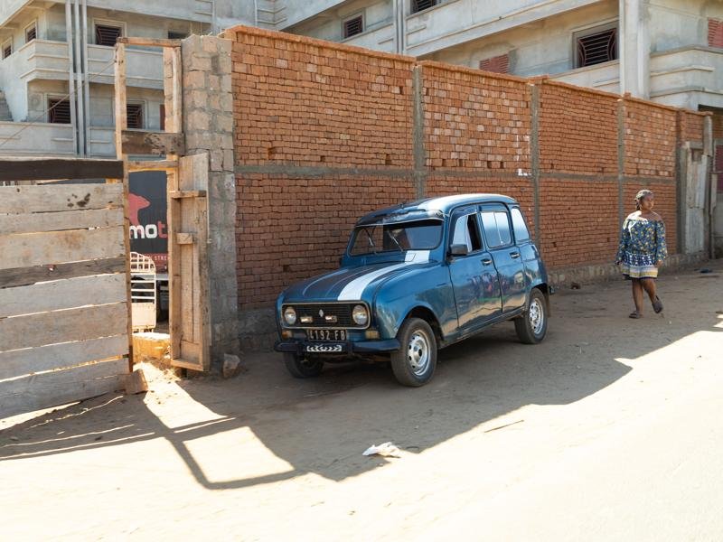 You can find old cute cars around Madagascar in unexpected places. Many are Peugot brand from the French occupation