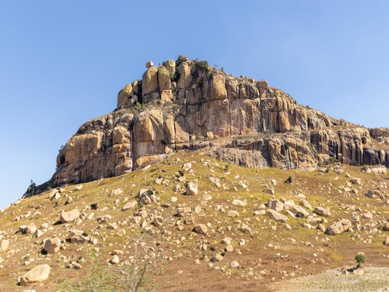 We drove through a really long grassland area and then the landscape began to change again