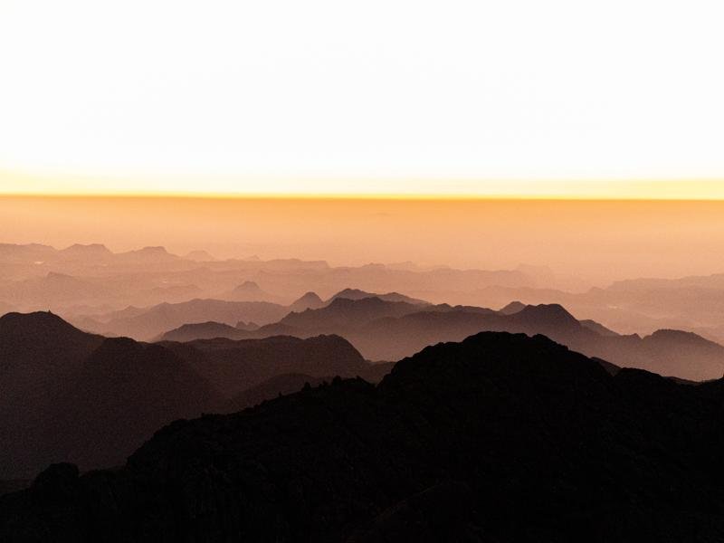Views from Peak Boby at sunrise