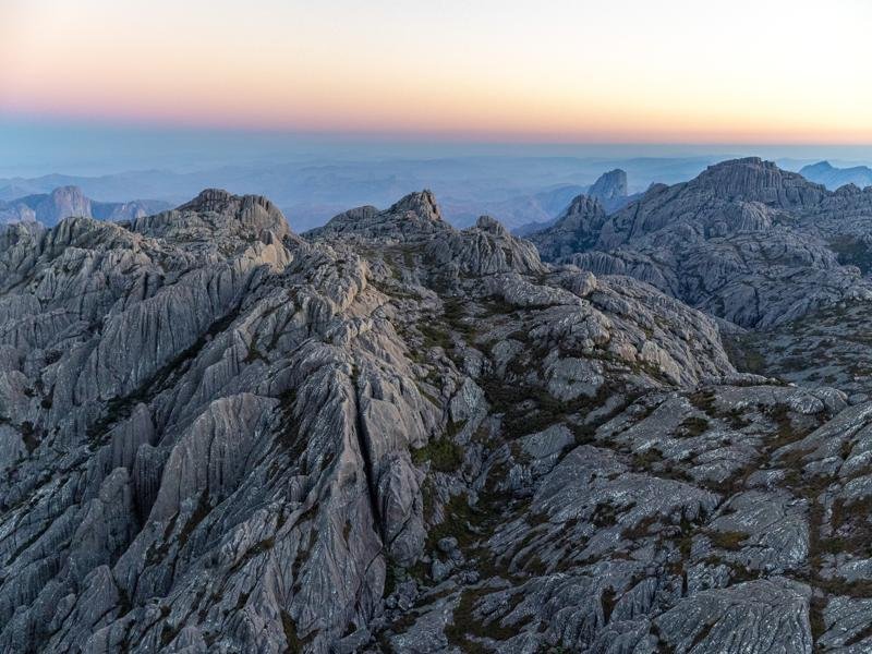 Views from Peak Boby at sunrise