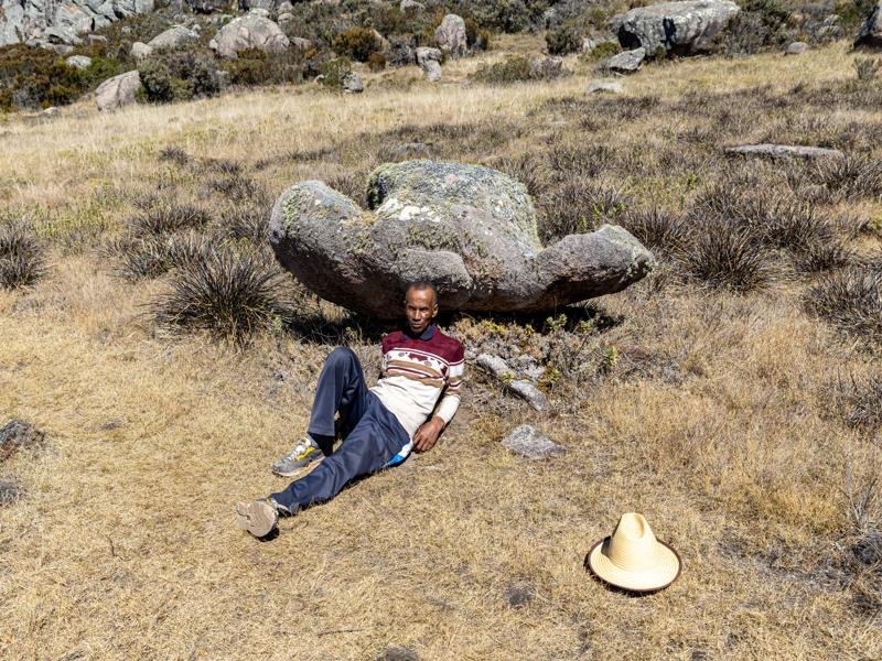 Our NP guide, Volalahy and his cowboy hat rock