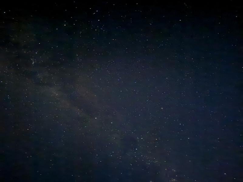 The stars were great with so little light